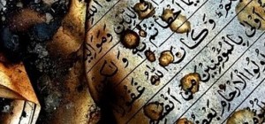 Mushaf Al-Quran yang Dibakar (Ilustrasi)
