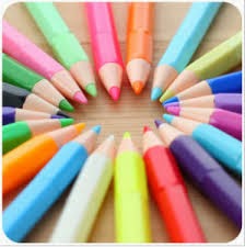 Ilustrasi pensil warna