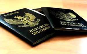 Ilustrasi gambar paspor