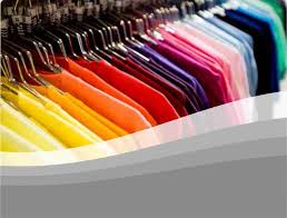 Warna-warni pakaian - Ilustrasi gambar