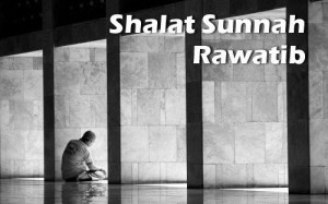 Shalat rawatib - Ilustrasi gambar